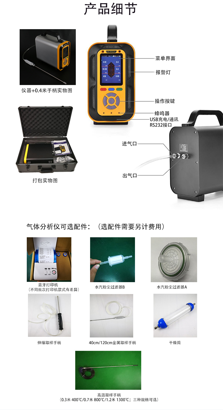 便攜移動式廠界氣體檢測儀